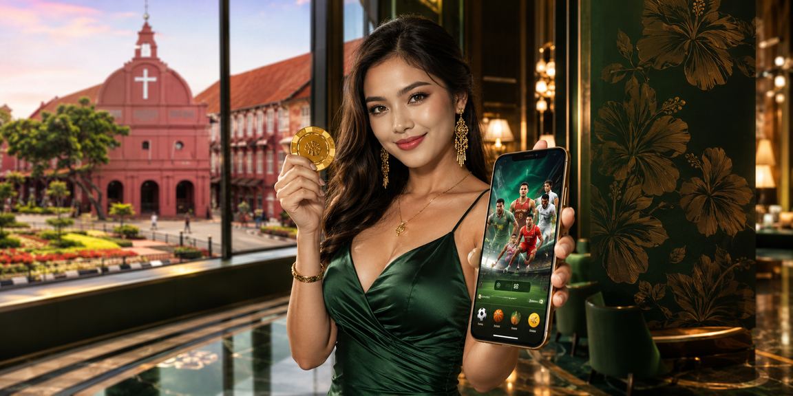 Pengguna di Melaka membuat deposit mudah alih untuk taruhan sukan